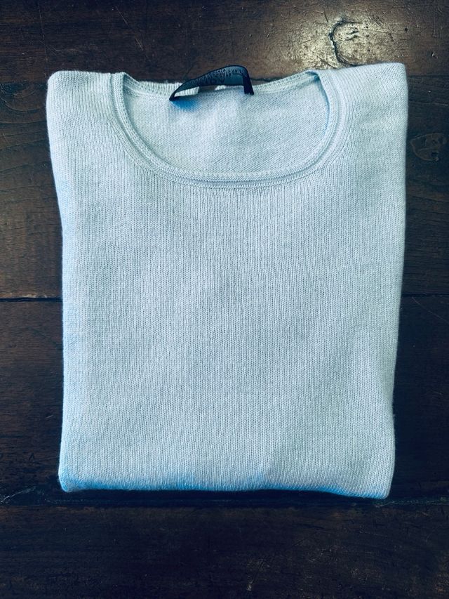 Cachmere golfino girocollo donna taglia M