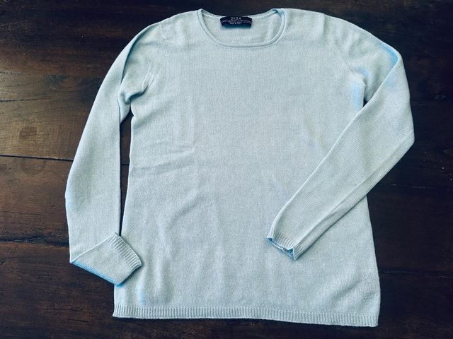 Cachmere golfino girocollo donna taglia M