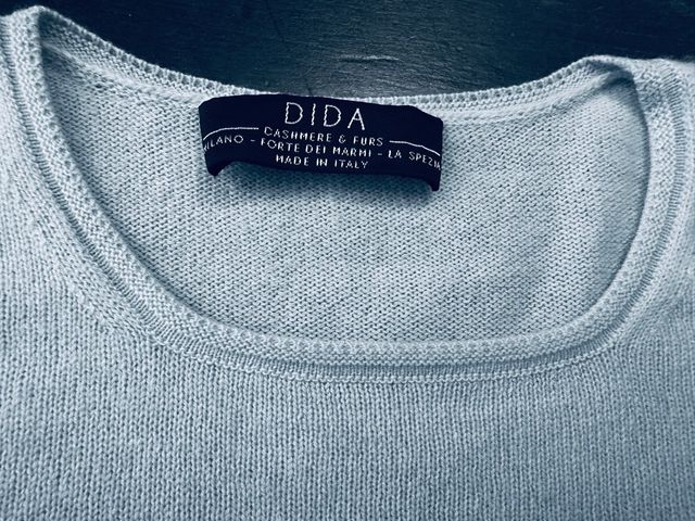 Cachmere golfino girocollo donna taglia M