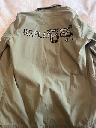 SobreCamisa REPLAY verde Talla L sobrecamisa 