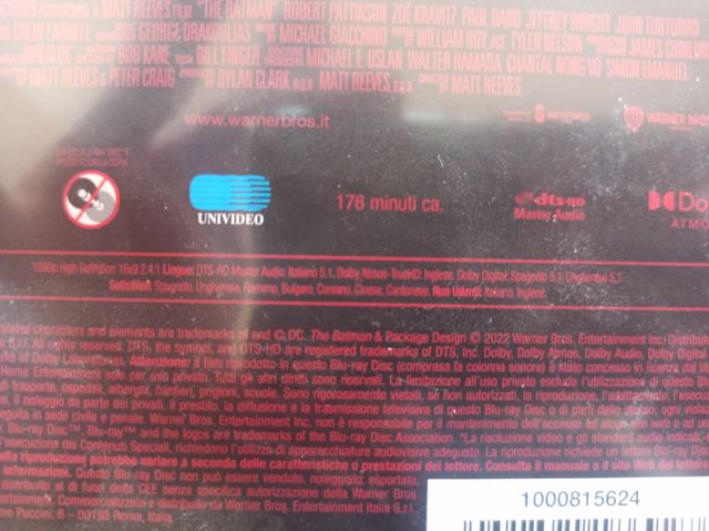 The Batman - blueray 