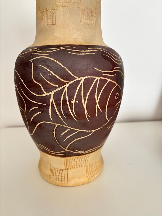 Vaso artigianale ceramica 32 cm