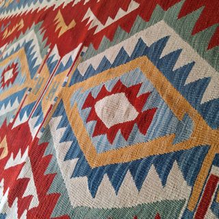 Tappeto Turchia Kilim Kayseri lana annodato a mano