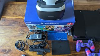 PS4 + VR Megapack +2 Mandos+Juegos