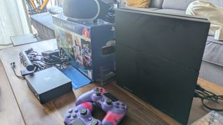 PS4 + VR Megapack +2 Mandos+Juegos