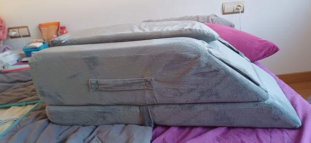 Pie roto reposapiernas