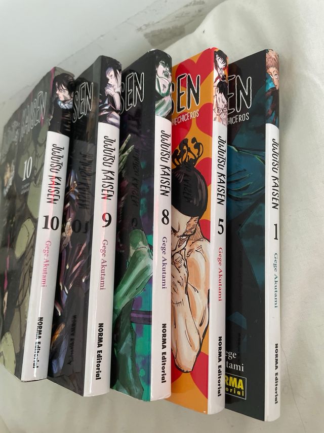 Mangas jujutsu kaisen tomos variados