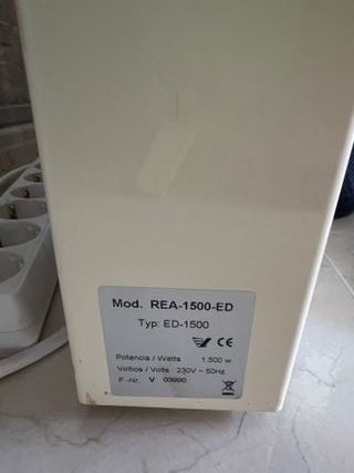 ✅ Radiador electrico fluido 1500w ✅