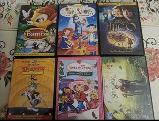 DVDS DISNEY/ OTRAS PELÍCULAS INFANTILES