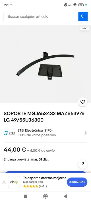 Soporte para TV LG
