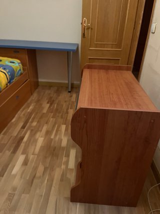 Cama nido y escritorio