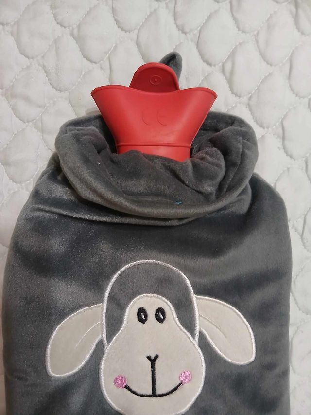 Borsa dell'acqua calda di peluche