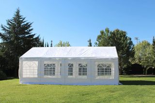 Carpa 8x6 para Exteriores Resistente con Ventanas