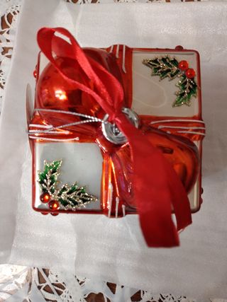 Decorazioni pacchetto regalo Natale