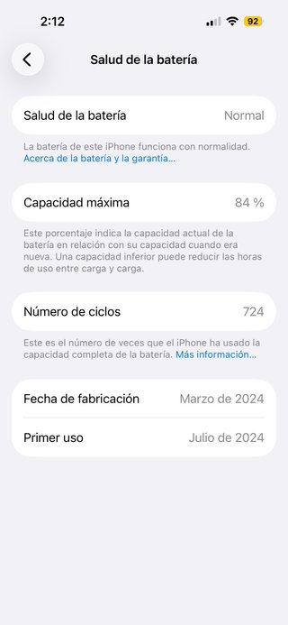 iPhone 15 128gb verde casi nuevo