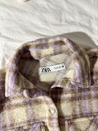 Chaqueta de Cuadros Zara