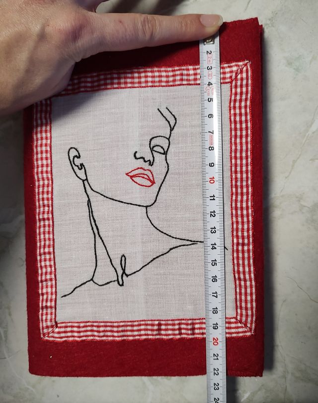 Copertina per quaderni fatta in casa