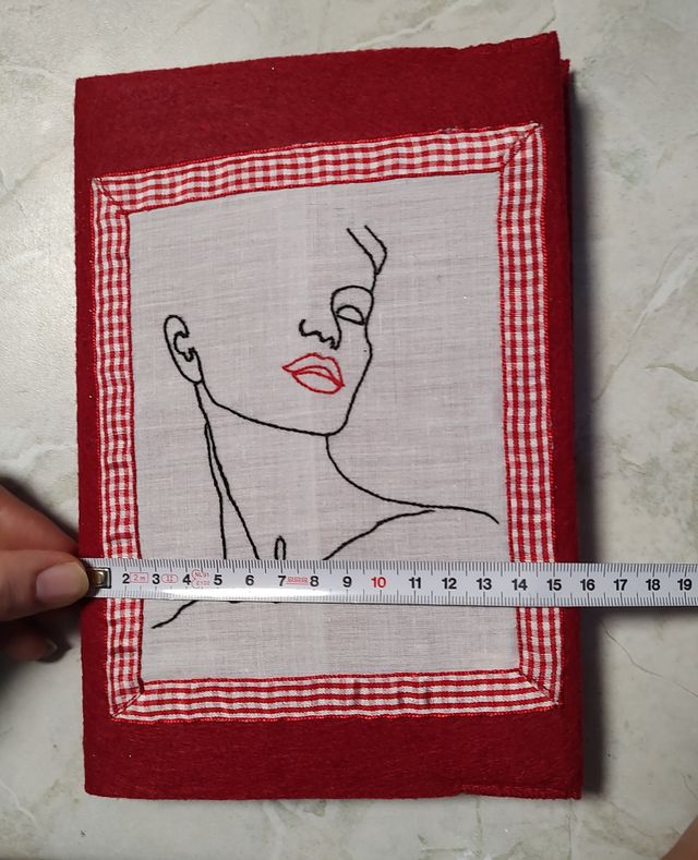 Copertina per quaderni fatta in casa