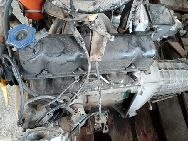 Motor y caja sea 124