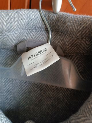 Chamarra oversize gris