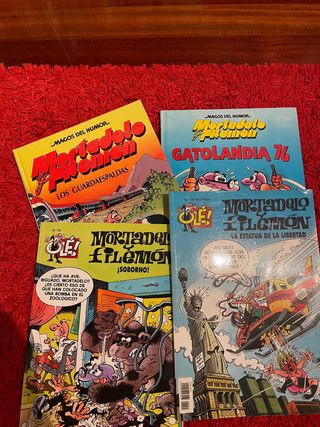 Lote comics Mortadelo y Filemón