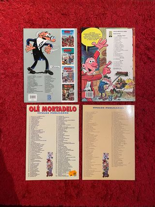 Lote comics Mortadelo y Filemón