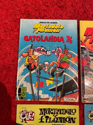 Lote comics Mortadelo y Filemón