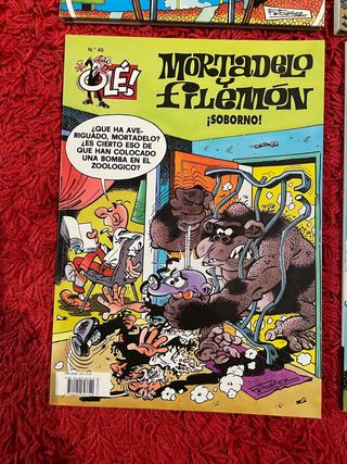 Lote comics Mortadelo y Filemón