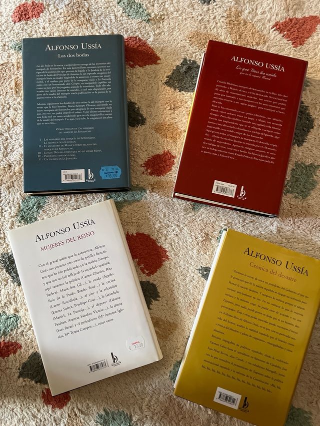 Libros Alfonso Ussía