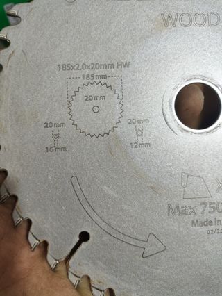 Disco sierra circular