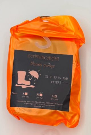 Copriscarpe per pioggia 