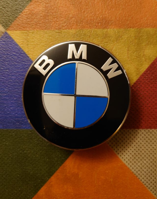 2 Tapacubos BMW 60mm Emblemas Tapas Llanta Origina