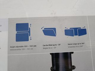 Soporte TV techo tele