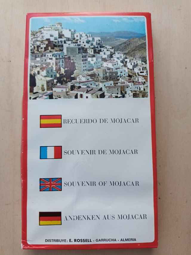 Cajas de cerillas de Mojácar.