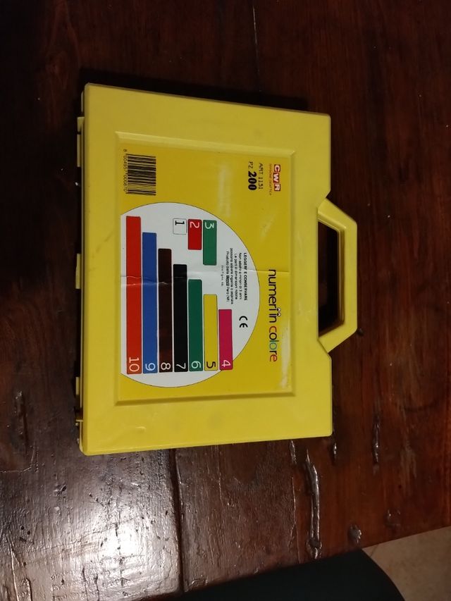 Regoli numeri in colore