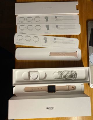 apple watch series 3 38mm rosa arena