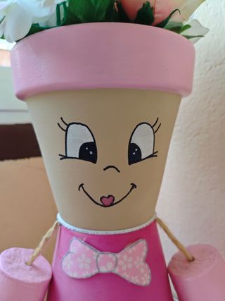 Maceta decorativa artesana