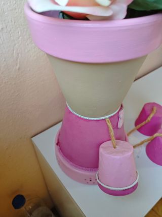 Maceta decorativa artesana