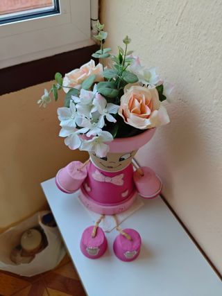 Maceta decorativa artesana