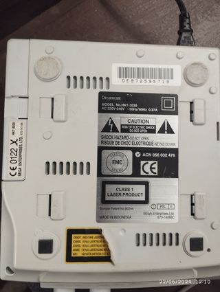 Sega dreamcast con juegos