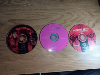 Sega dreamcast con juegos