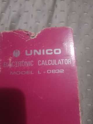 Calculadora Antigua unico