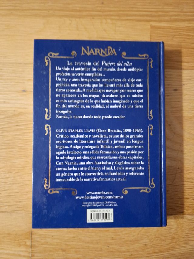 Las Crónicas de Narnia. La travesía del viajero de