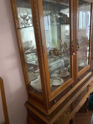 Comedor madera vintage