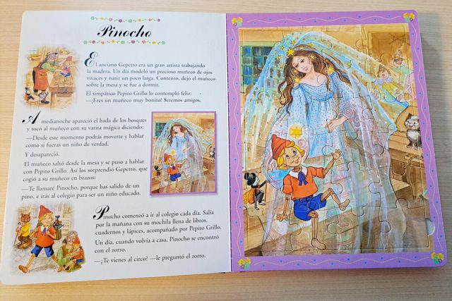 Cuentos de hadas (Cuento Puzles Fantásticos) (Span