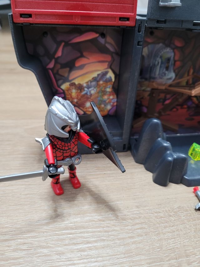Cofre caballeros de playmobil