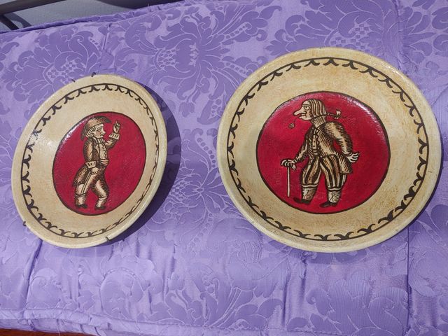 Platos decorarivos R Ysasi