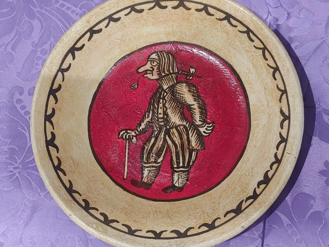 Platos decorarivos R Ysasi