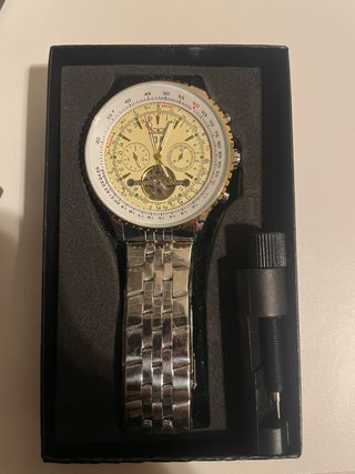 Orologio jaragar argentato 