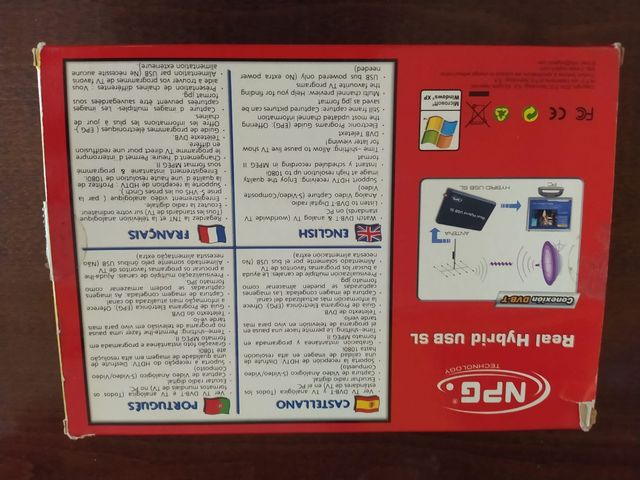 USB TV analógica digital